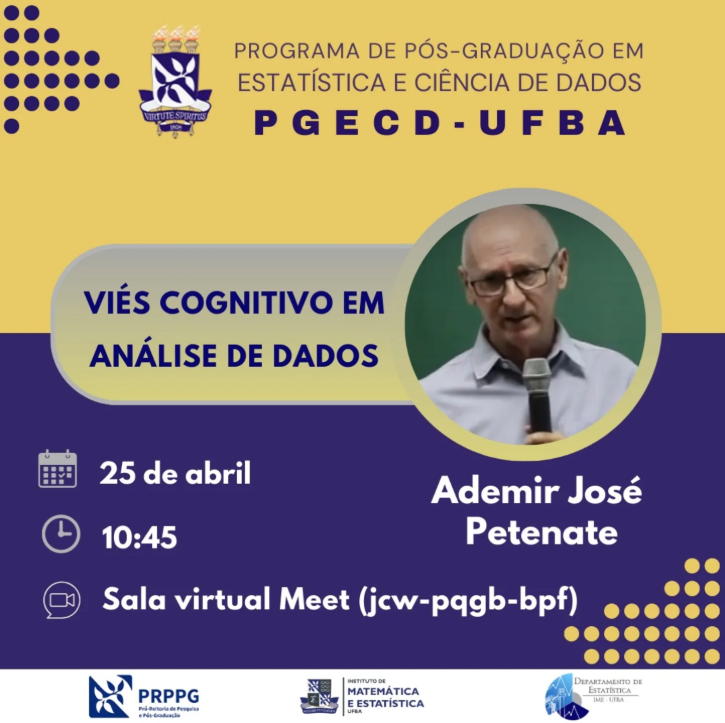 Ciclo de Seminários do Programa de Pós-Graduação em Estatística e ...